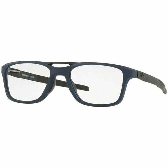 Oakley Rectangular Eyeglasses Blue W/Demo Lens - Picture 1 of 5